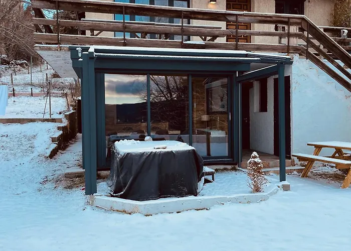 Sansa 4* Jacuzzi Maison Pyreneenne Apartament Font-Romeu-Odeillo-Via